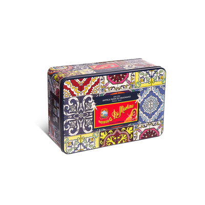 Dolce & Gabbana The Original – kolekcjonerska puszka z makaronami Pasta di Gragnano IGP 5 × 500 g + fartuszek D&G