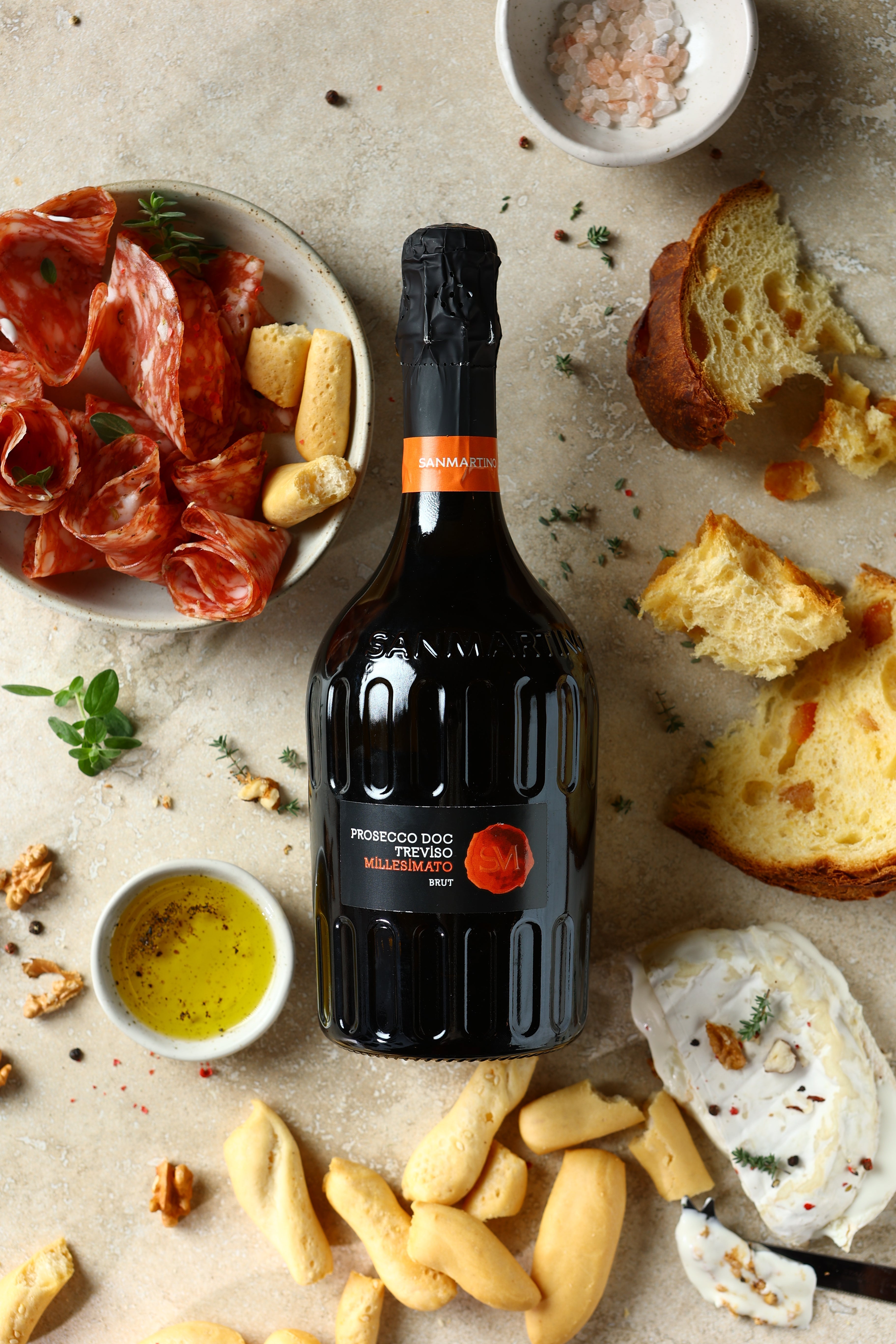 Włoska kolacja z Prosecco