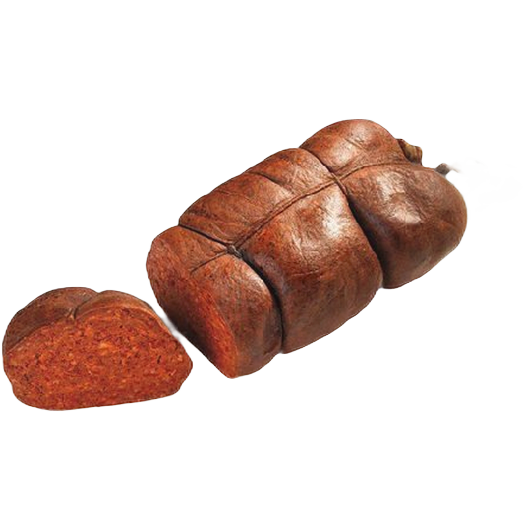 Nduja Calabrese ca. 0,5 kg – Pikantna smarowalna kiełbasa wieprzowa z papryczką peperoncino ok. 0,5 kg bez tła