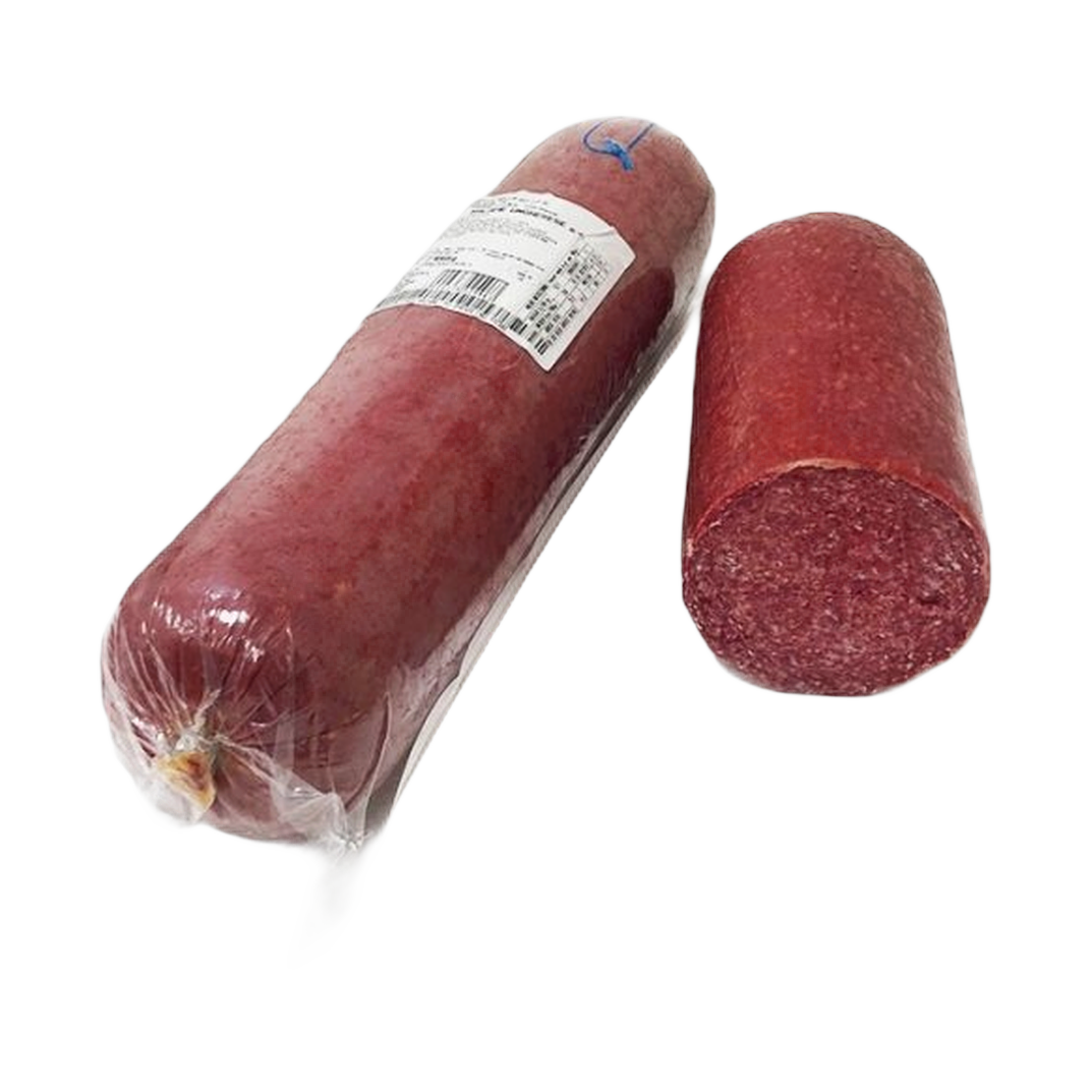 Salame Ungherese Riva fette 200 gr – Salami wieprzowe łagodne "po węgiersku" Ungherese w plasterkach 200 g bez tła