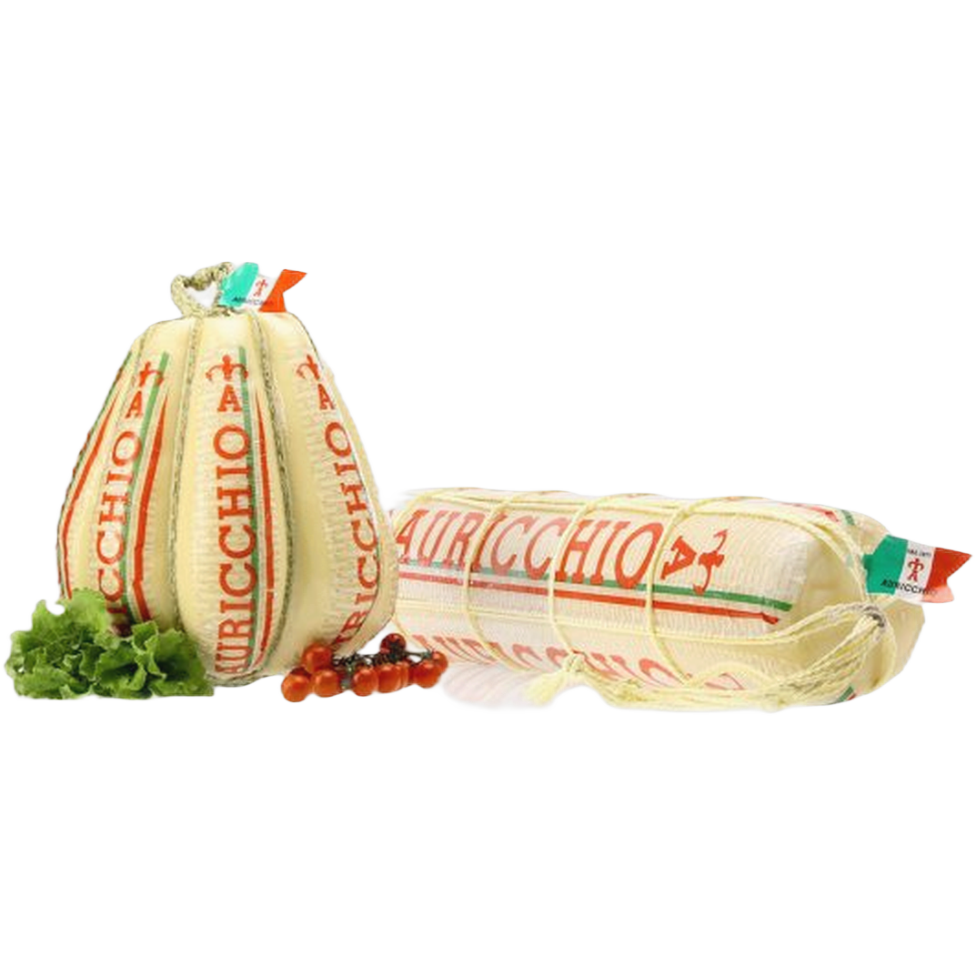 Provolone Auricchio dolce łagodny – Ser wytwarzany z mleka krowiego przy użyciu delikatnej podpuszczki Auricchio bez tła