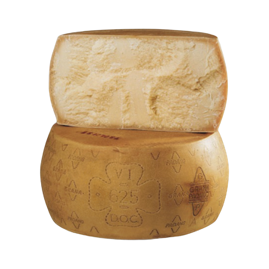 Grana Padano DOP 12 mesi – Ser twardy z mleka krowiego DOP dojrzewający 12 miesięcy bez tła