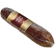 Salame d'oca sfuso ok. 500 gr – Dojrzewające salami z mięsa gęsiego i wieprzowego ok. 500 g bez tła