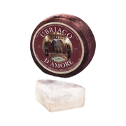 Ser Ubriaco di Amarone ca. 1,5 kg – Półtwardy ser z niepasteryzowanego mleka krowiego dojrzewający w winie Amarone della Valpolicella Classico D.O.C.G. ok. 1,5 kg bez tła