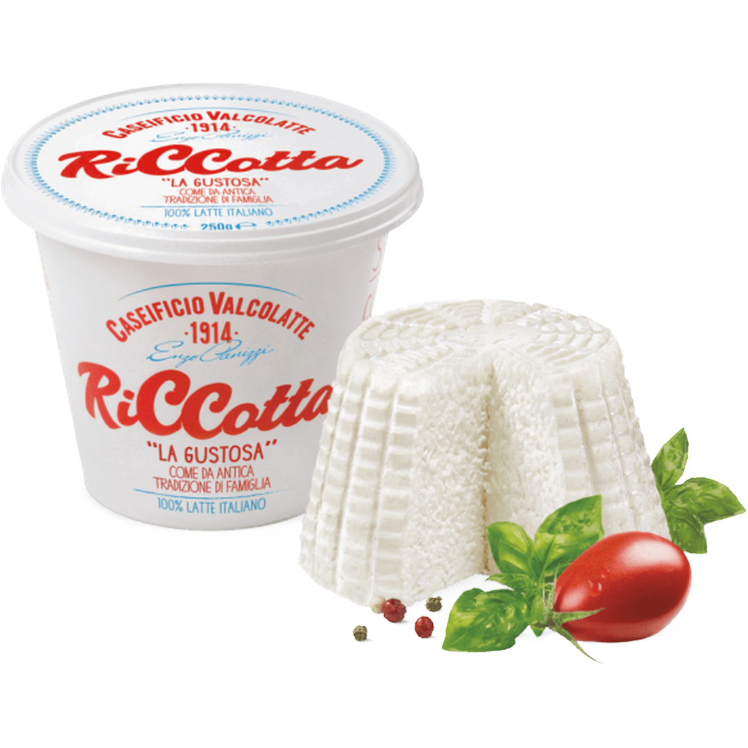 Ricotta La Gustosa 250 gr – Ser Ricotta La Gustosa 250 g bez tła
