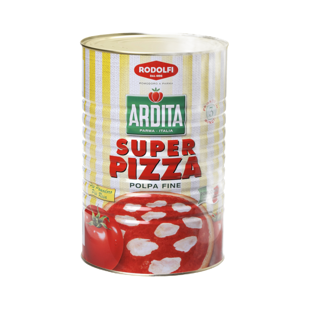 Pomodoro superpizza Ardita 4,05 kg – KARTON 3 SZT. Pulpa pomidorowa z włoskich pomidorów bez tła