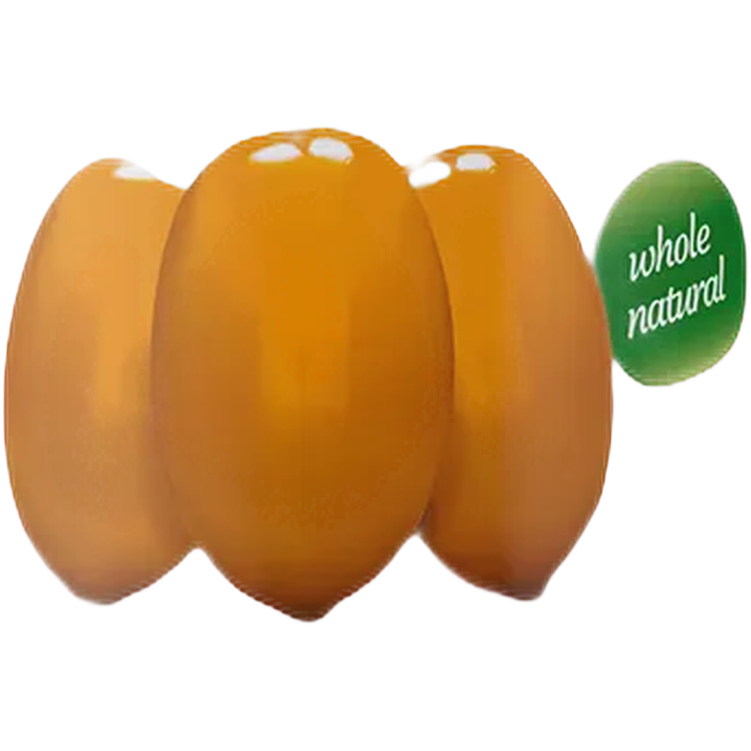 Pomodori datterini gialli 400 g – Włoskie żółte pomidory typu datterini bez tła