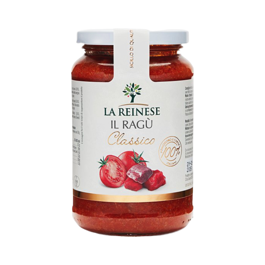 Sugo il Ragu classico 350 gr. (KARTON 6 SZT) – Gotowy sos do makaronu z mięsem Il Ragu 350 g bez tła