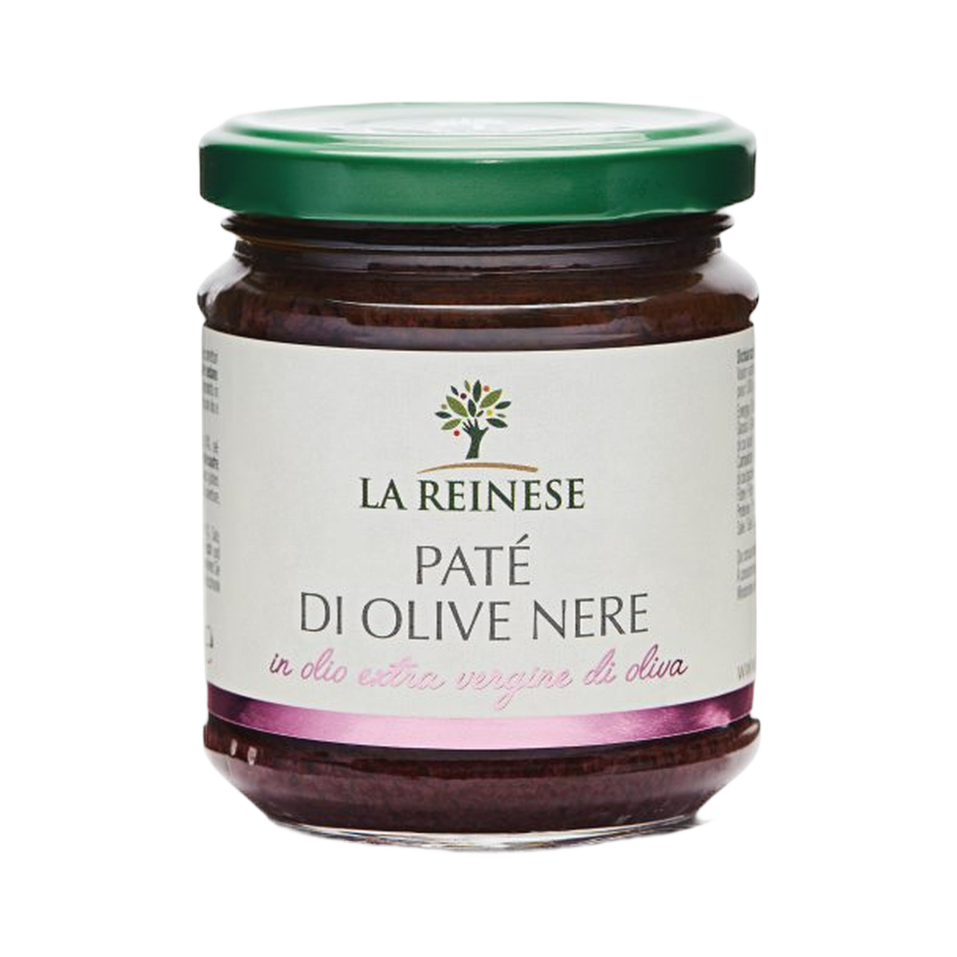 Pate di olive nere 180 gr – Pasta z czarnych oliwek 180 g bez tła