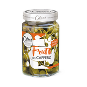 Frutti del cappero all'aceto 290 gr – Średnie owoce kaparów w occie 290 g bez tła