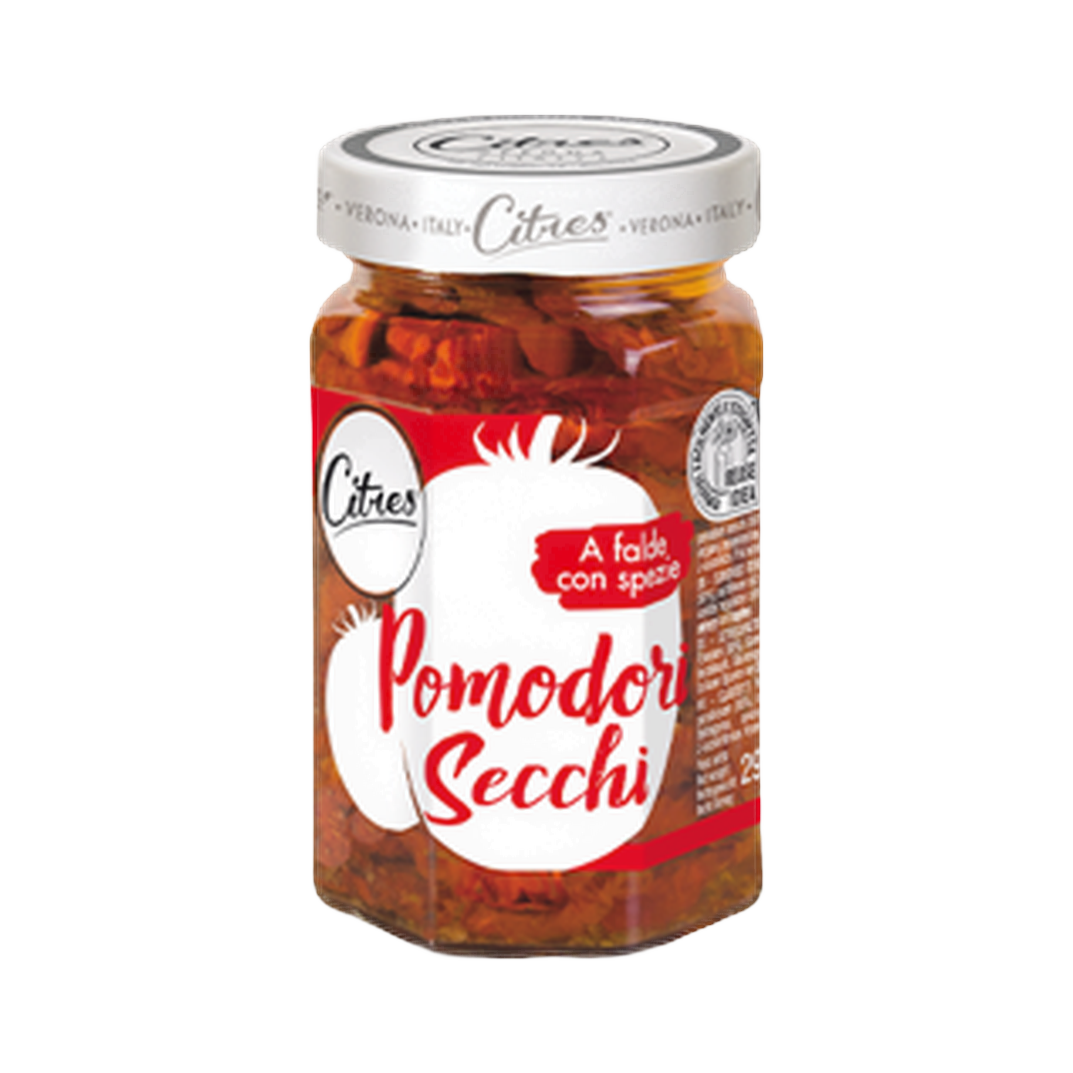 Pomodori secchi interi in olio 290 gr – Suszone pomidory w oleju 290 g bez tła
