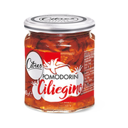 Pomodori secchi ciliegino olio 200 gr – Pomidorki koktailowe suszone w oleju 200 g bez tła