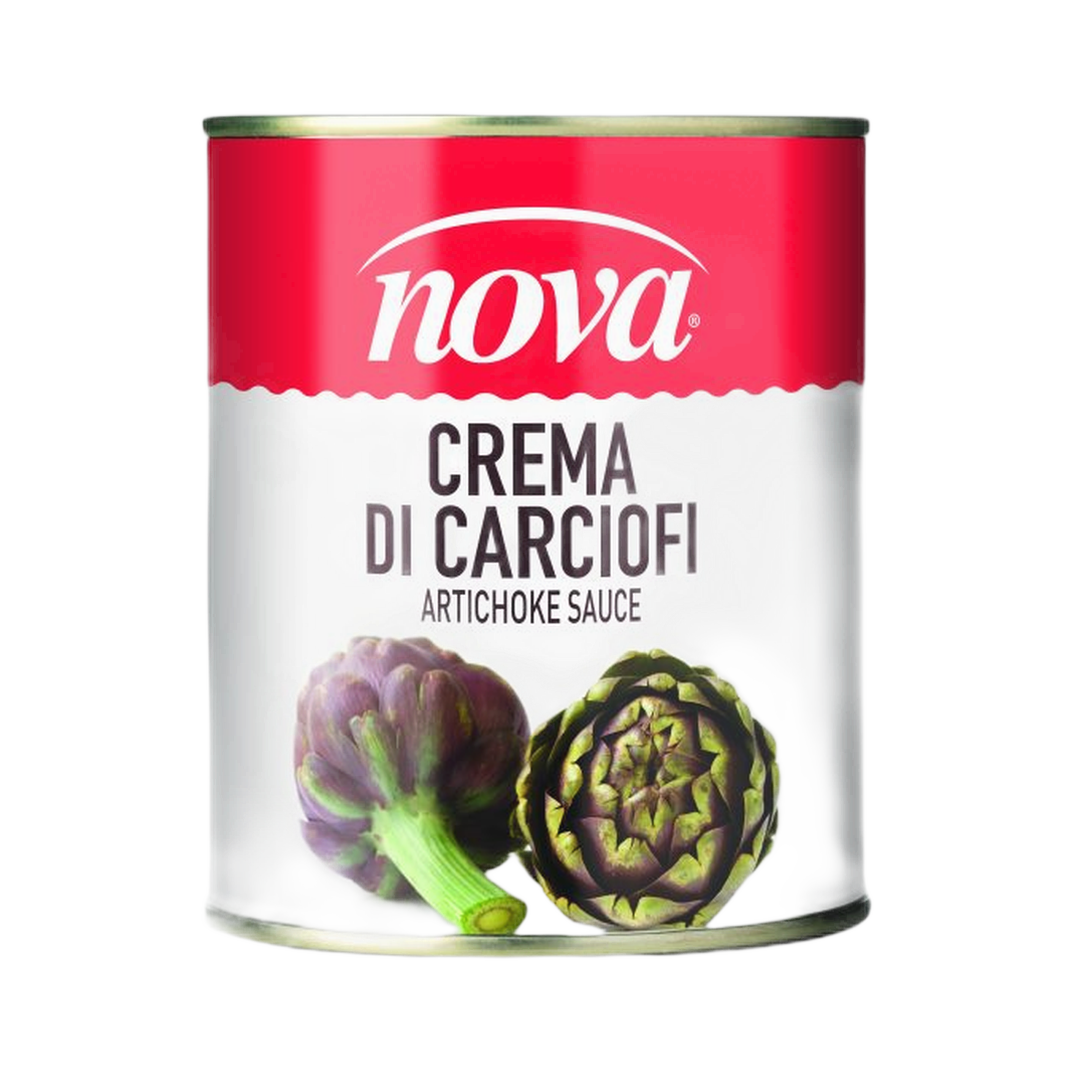 Crema di carciofi 800 gr – Krem z karczochów 800 g bez tła