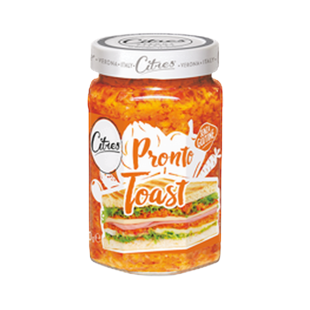 Pronto toast 290 gr – Gotowy sos warzywny na tosty 290 g bez tła