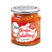 Bomba Calabrese 200 gr – Pikantny krem z papryki z papryczką peperoncino 200 g bez tła