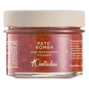 Pate Bomba 100g x 6 pz – Pasta z ostrych papryczek 100 g x 6 szt bez tła