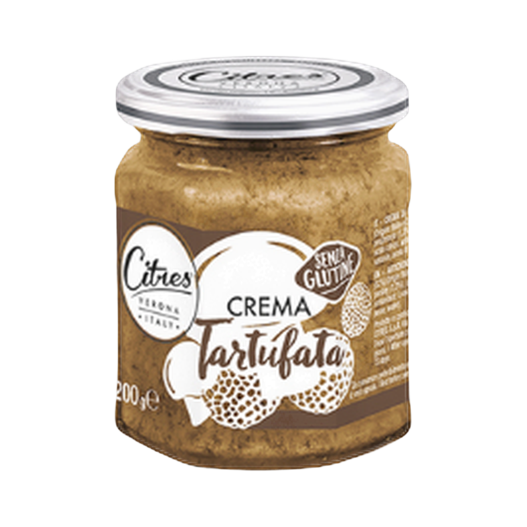 Crema tartufata 200 gr Citres – Krem grzybowy z truflą 200 g bez tła