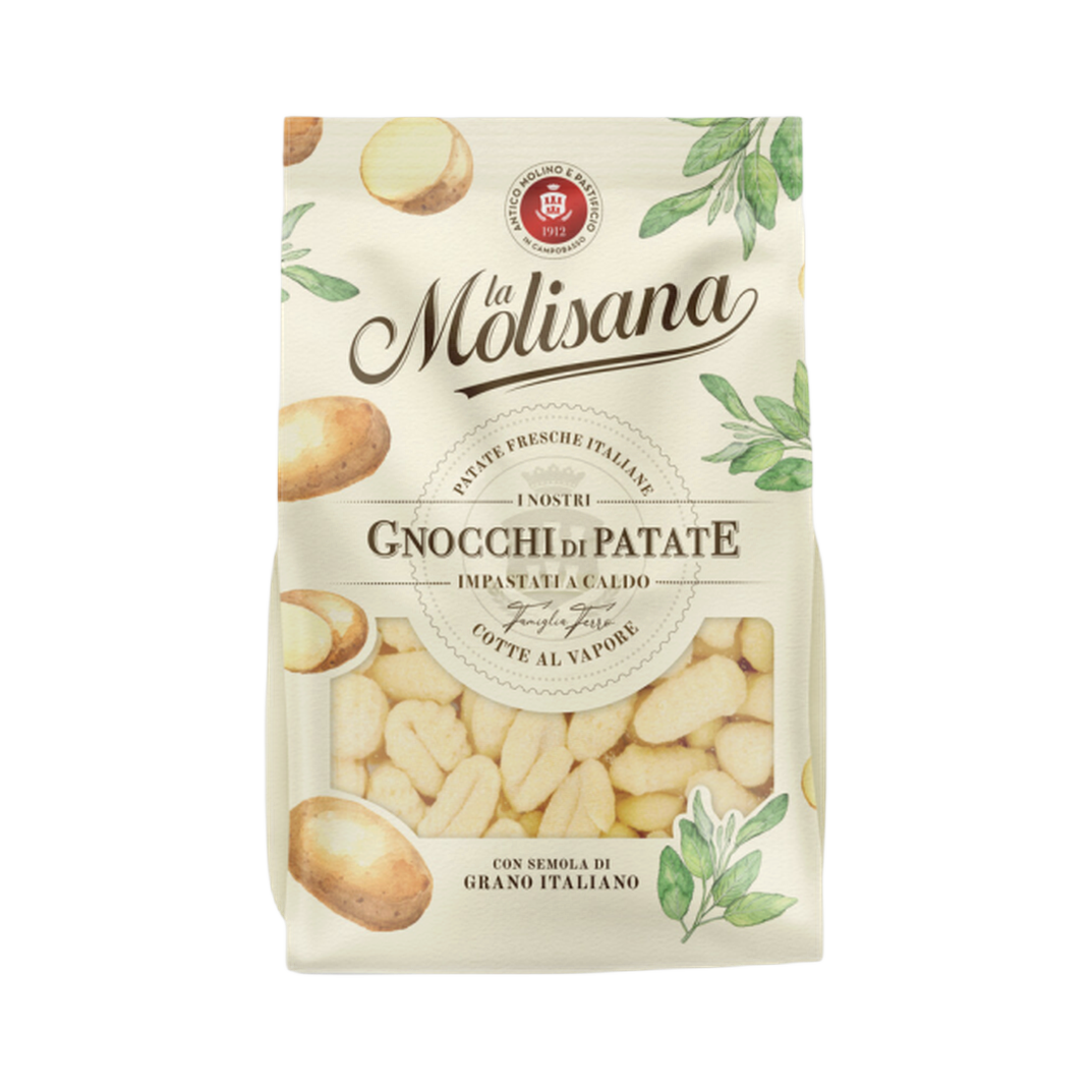La Molisana gnocchi di patate 0,5 kg – Włoskie kluseczki ziemniaczane bez tła
