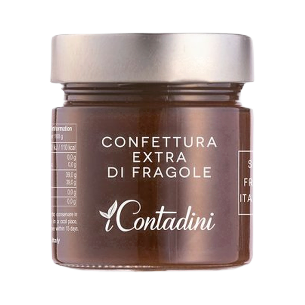 Confettura extra di fragole 270 gr – Konfitura extra z truskawek 270 g bez tła