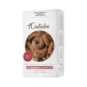 Tarallini al cocco e cioccolato 250 gr – Włoska przekąska na słodko z kokosem i czekoladą 250 g bez tła