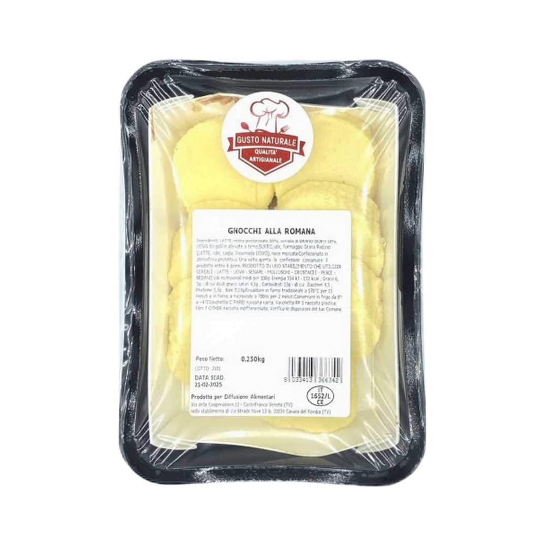 Gambuti Gnocchi alla Romana 250 g – Tradycyjne rzymskie kluseczki 250 g bez tła