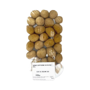 Gambuti Olive Ascolane 500 g – Zielone oliwki z mięsnym farszem w chrupiącej panierce 500 g bez tła