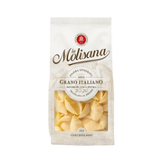 Conchiglioni La Molisana 0,5 kg – Makaron o kształcie dużych prążkowanych muszli 0,5 kg bez tła