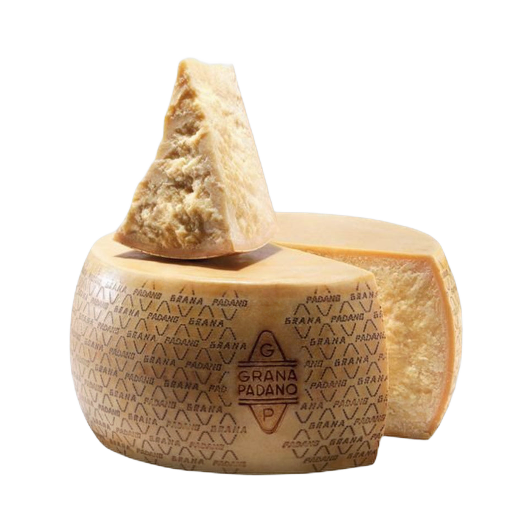 Grana Padano "Riserva" DOP 18/20 mesi – Ser twardy z mleka krowiego DOP dojrzewający 18/20 miesięcy bez tła