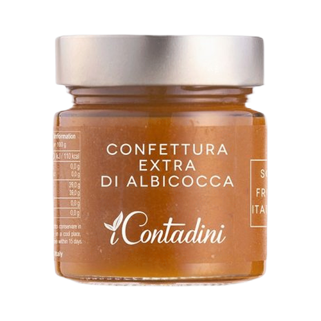Confettura extra di albicocche 270 gr – Konfitura extra z moreli 270 g bez tła
