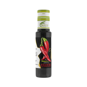 Oleum Sicilia Olio extra vergine di oliva condimento al peperoncino 250 ml – Oliwa z oliwek extra vergine aromatyzowana ostrą papryczką peperoncino 250 ml bez tła
