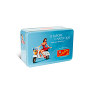 Dolce & Gabbana Turchese Pin Up – kolekcjonerska puszka z makaronami Di Martino 7 × 500 g