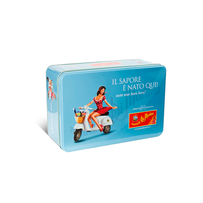 Dolce & Gabbana Turchese Pin Up – kolekcjonerska puszka z makaronami Di Martino 7 × 500 g