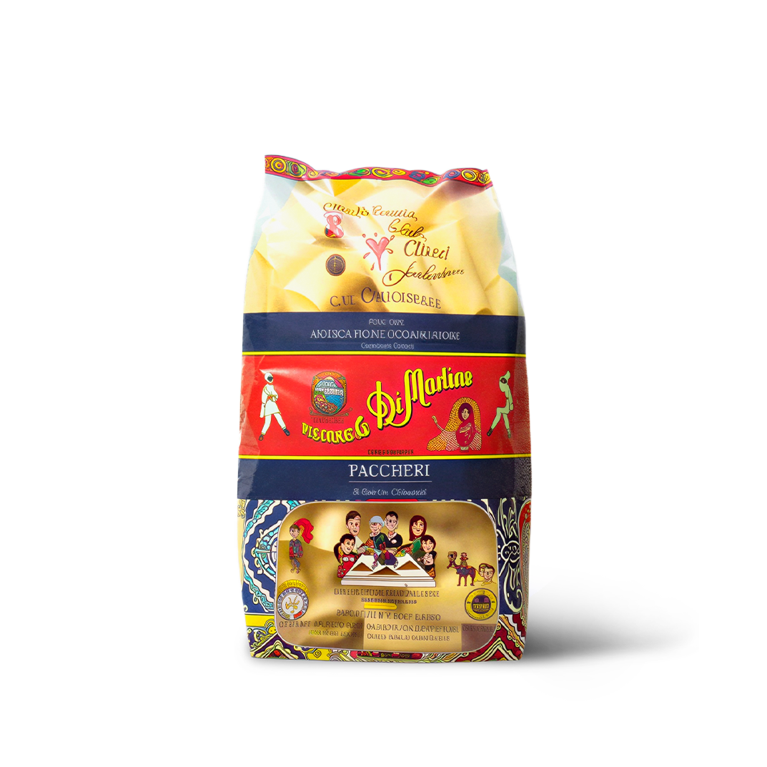 Dolce & Gabbana Portafortuna – kolekcjonerska puszka z makaronami Pasta di Gragnano IGP 5 × 500 g + fartuszek D&G