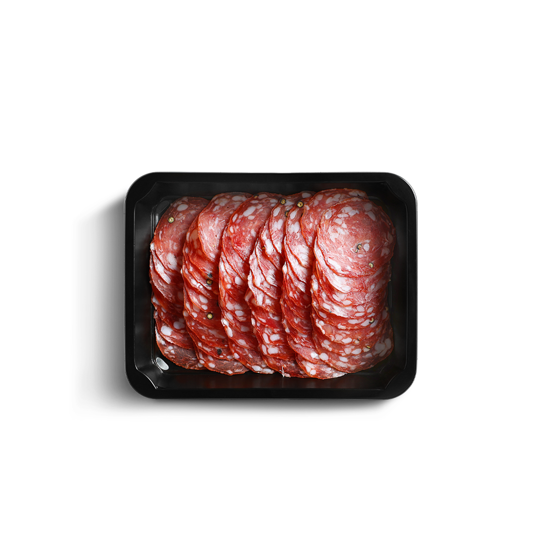 Salame Napoli – łagodne włoskie salami w plastrach 200 g