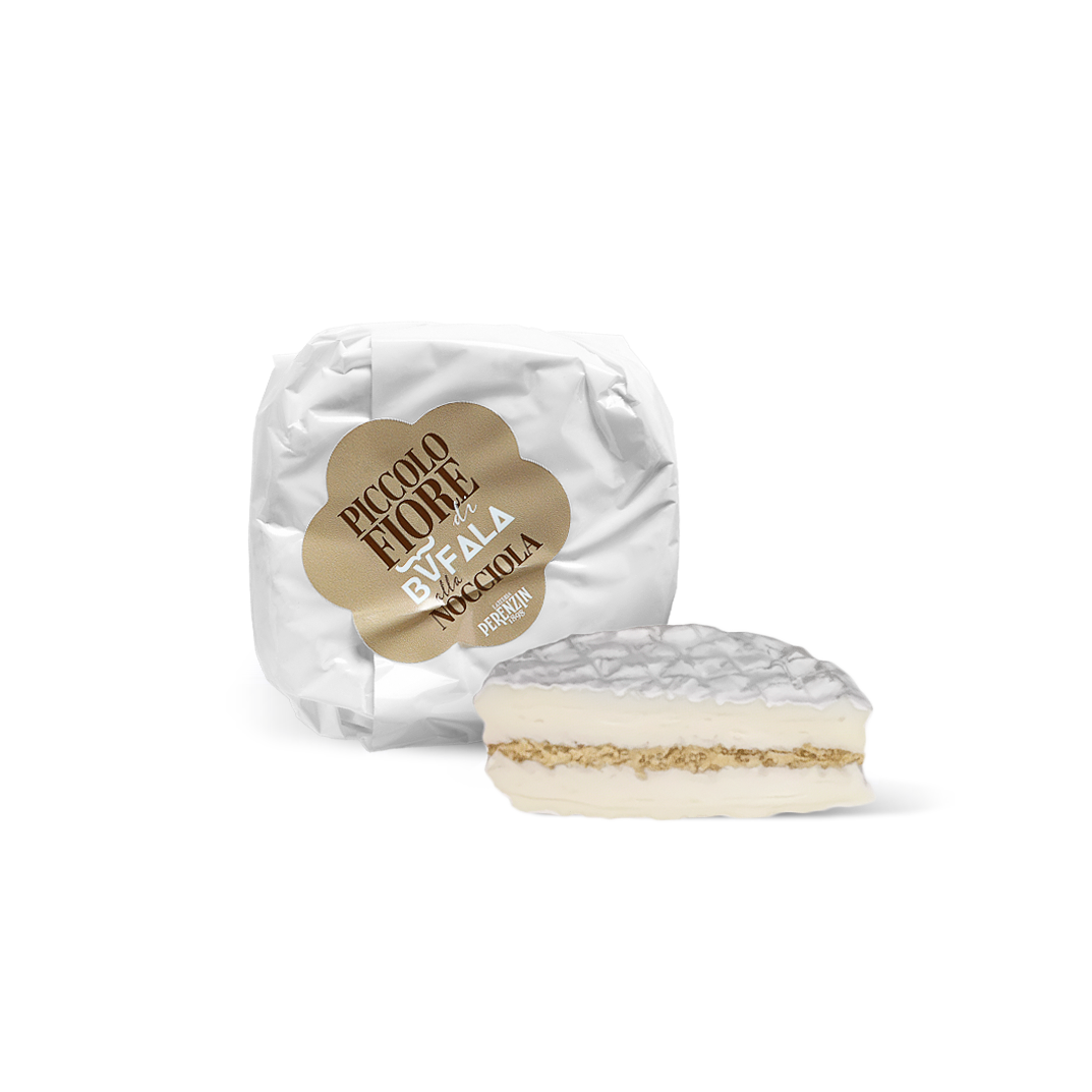 Piccolo Fiore di Bufala alla Nocciola – ser z mleka bawolego z orzechami laskowymi 250 g