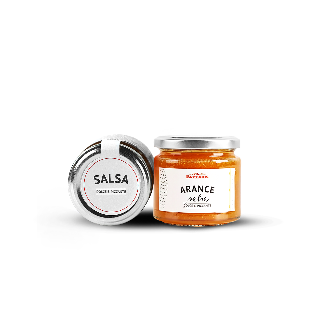 Salsa di Arance Lazzaris – słodko-pikantna salsa z pomarańczy 120 g
