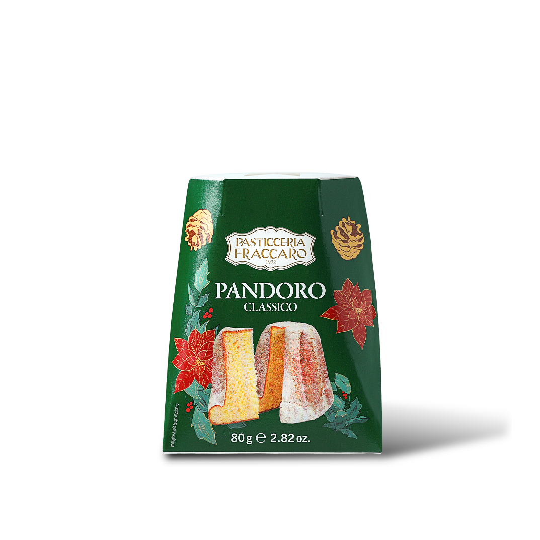 Mini Pandoro Fraccaro – klasyczna włoska babka waniliowa 80 g