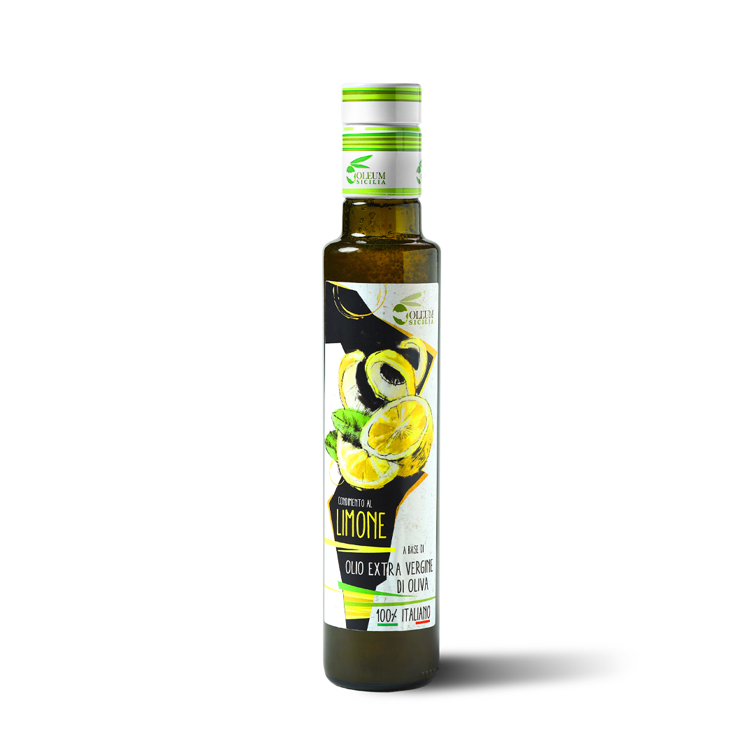 OLEUM Condimento al limone Sicilia Olio extra vergine 250 ml
