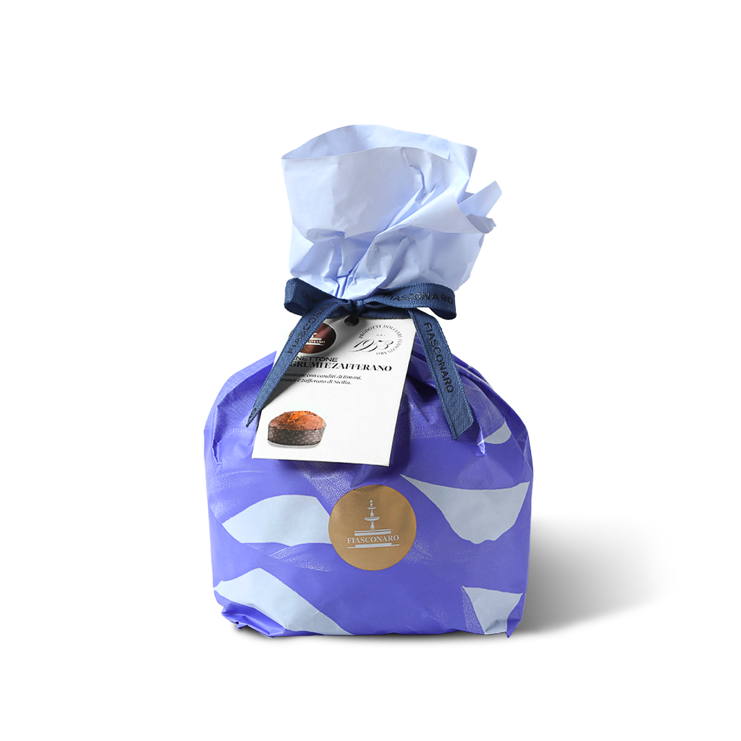 Panettone Agrumi e Zafferano di Sicilia Fiasconaro 500 g