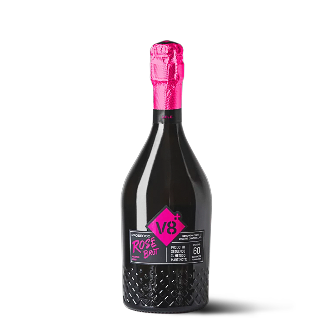 Wino V8+ Sior Lele Prosecco Rosé Brut DOC