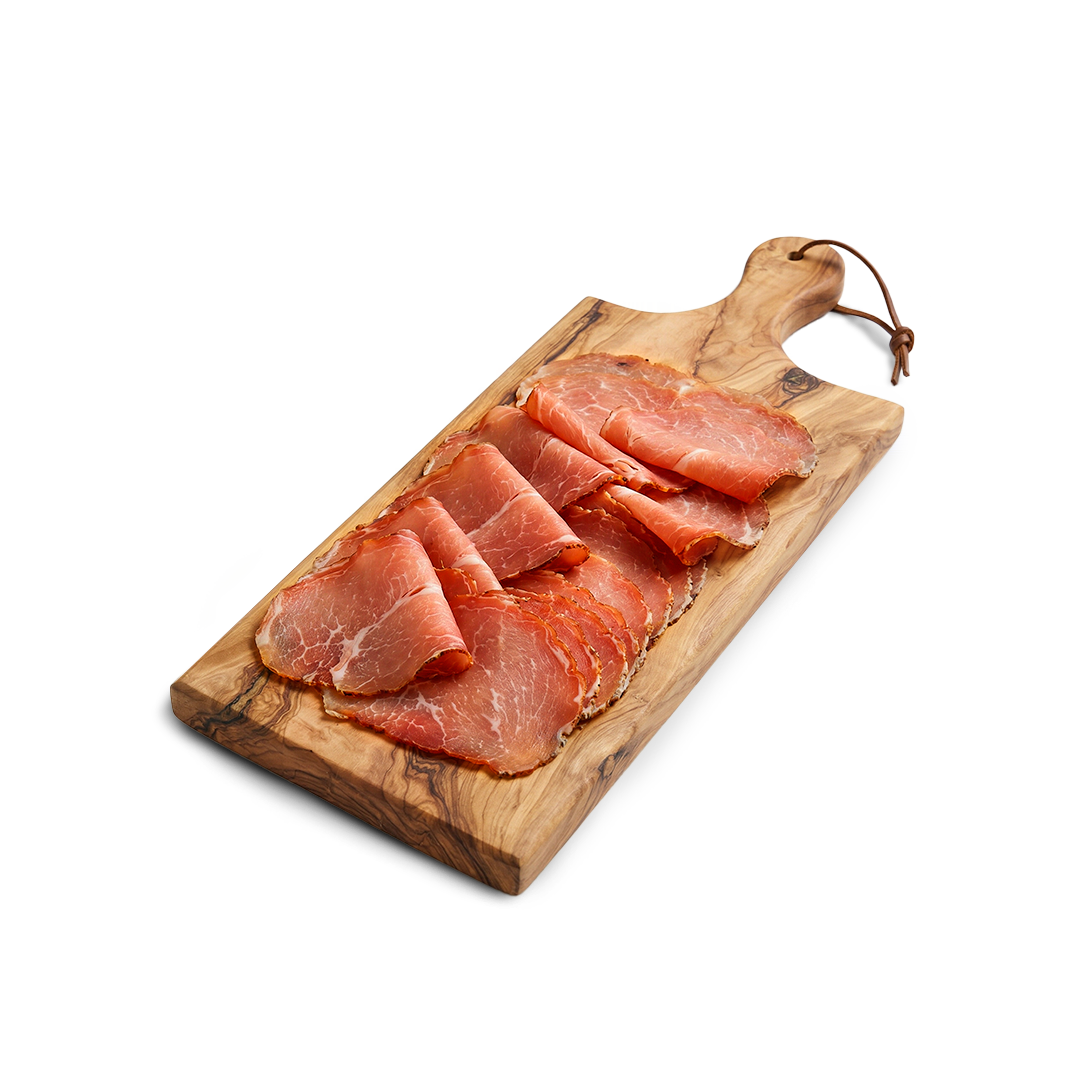Fiocco Sauris – delikatna szynka wieprzowa w plastrach 200 g
